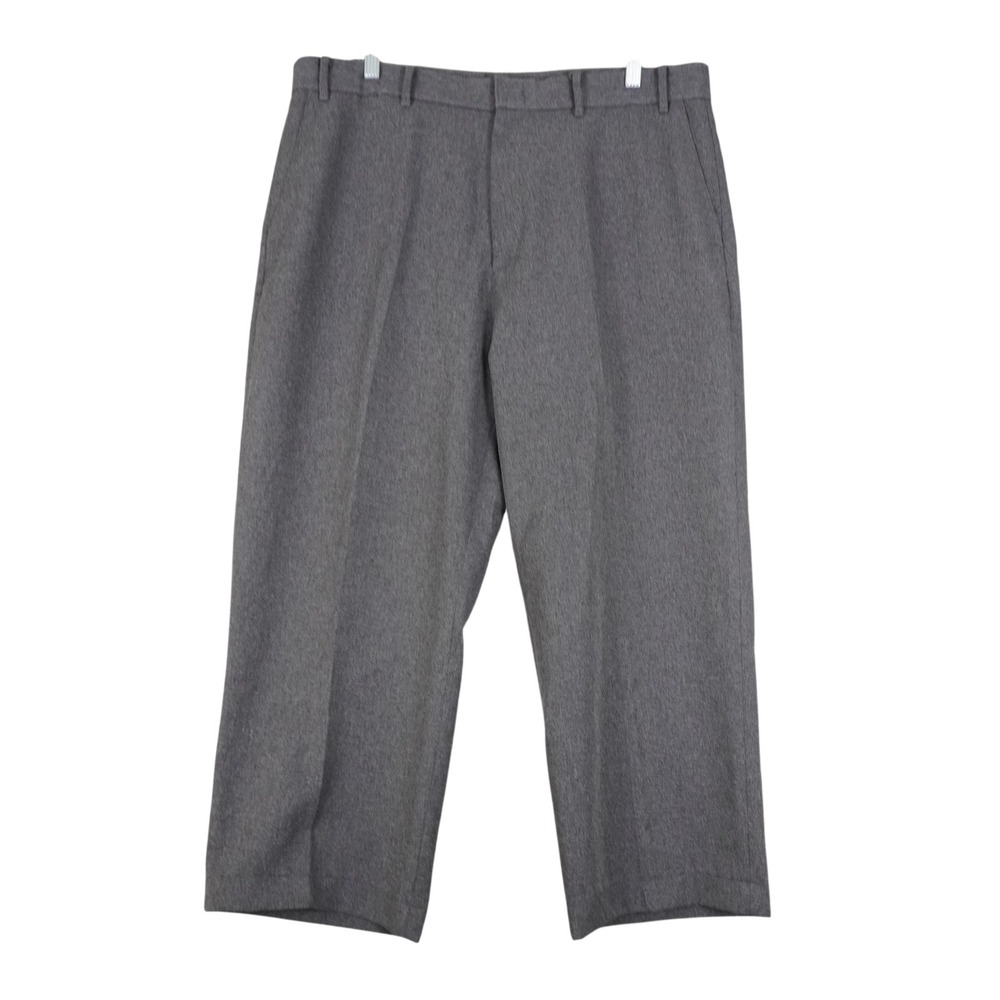 Vintage LEVIS Action Slacks Gray Dress Pants Mens 36X24 Pleated